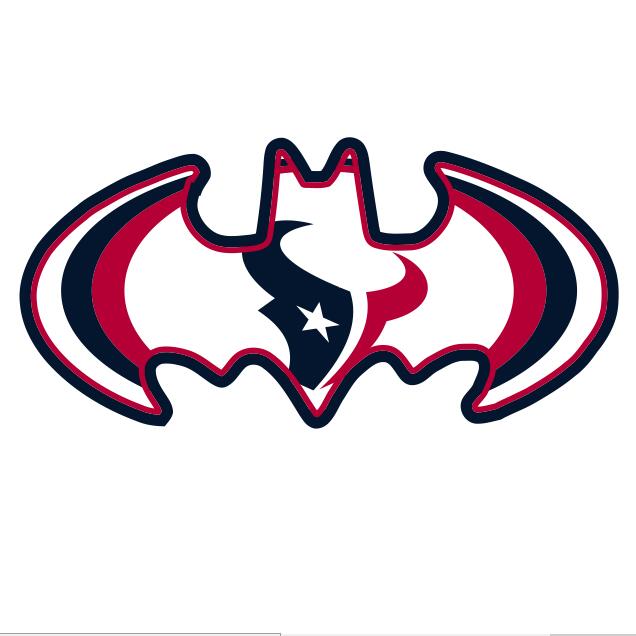 Houston Texans Batman Logo DIY iron on transfer (heat transfer)